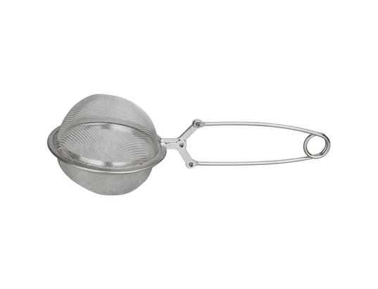 Boule à Thé Fackelmann Pince à Thé Fackelmann - Boule à Thé En Inox, 18,5 Cm - Pour Thé En Vrac Ou Tisane - Lavable Au Lave-vaisselle