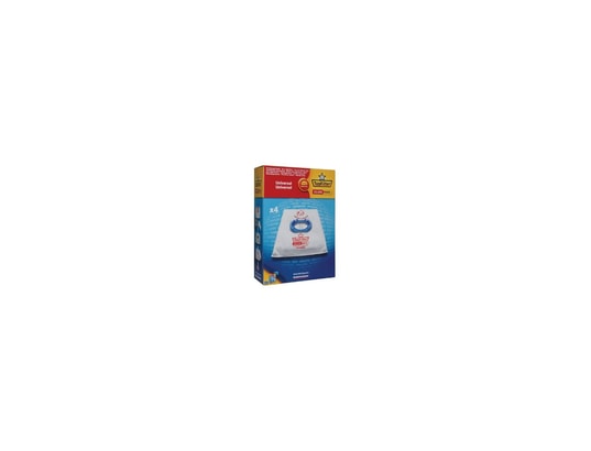 Sacs Aspirateur Universels Top Filter - Lot De 4 Avec Adaptateur Click Bag - Compatible Rowenta, Fakir Et Plus