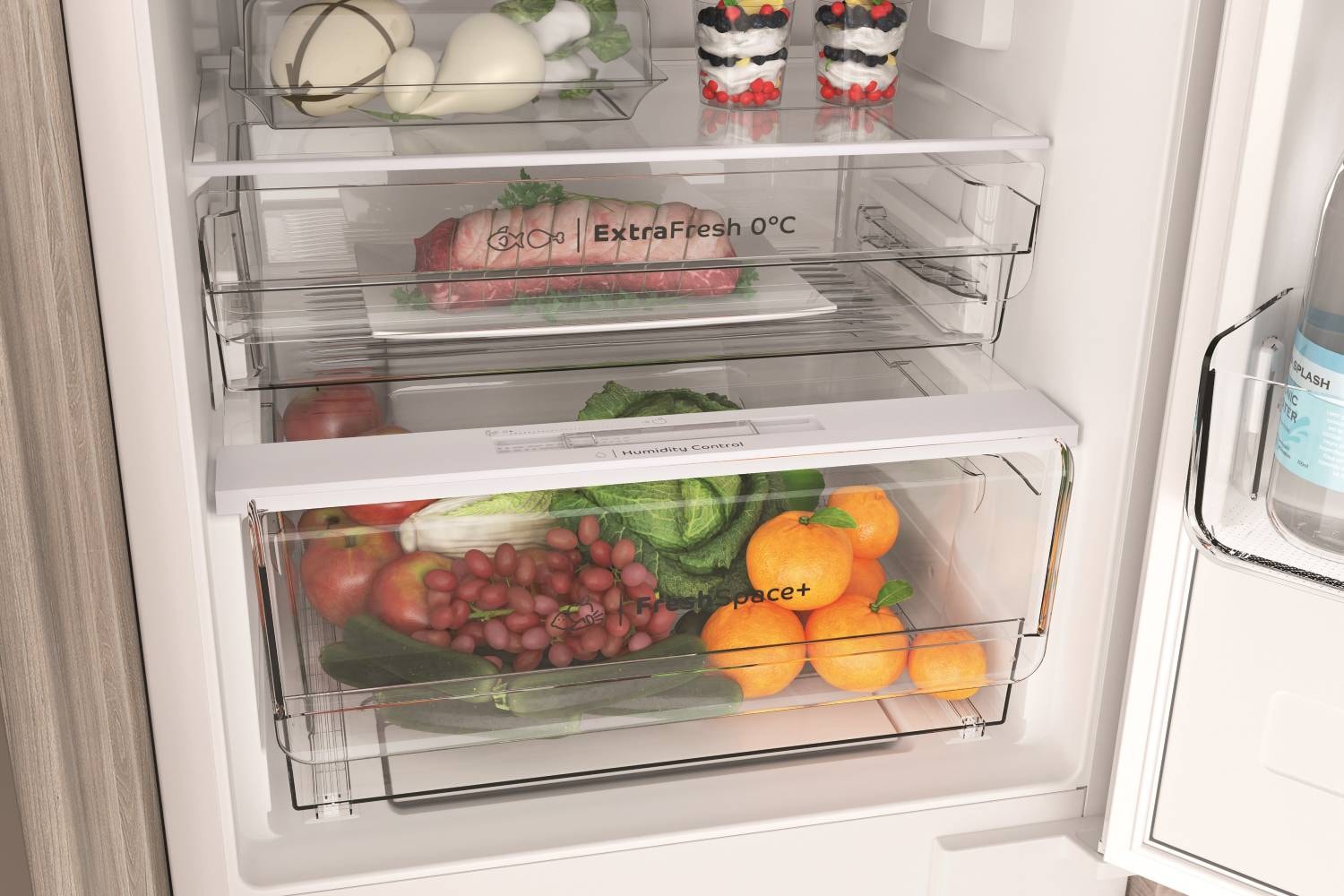 Réfrigérateur-congélateur Indesit Occasion - Modèle M460-G, Blanc, 1.53-1.65 M, Porte Réversible