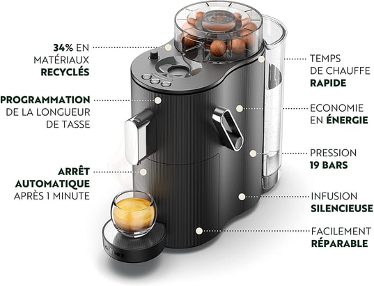 CAFÉ ROYAL Boule de café Espresso Bio x9 Compatible CoffeeB