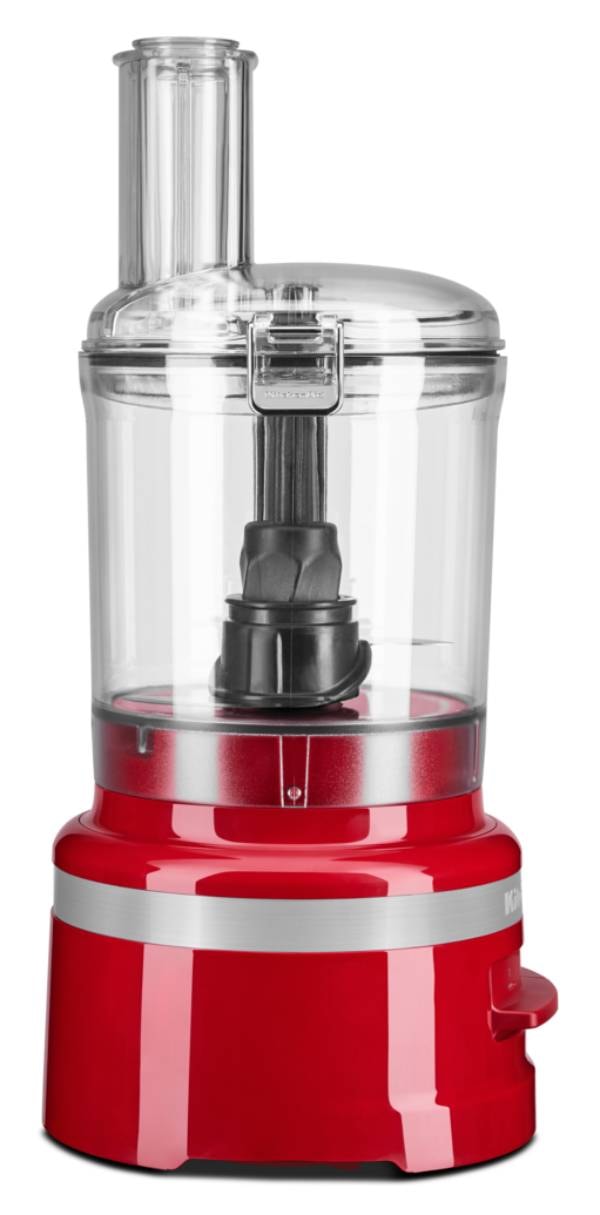 Robot De Bucatarie KITCHENAID Artisan 5KFP0921EER, 2.1l, 250W, 3 Trepte De Viteza Rosu Negru