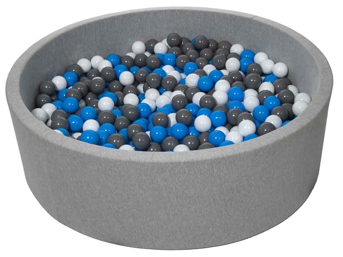 B-Toys - Piscine à boule enfant d. 89 cm gris/turquoise B-Toys - Piscine à boule enfant d. 89 cm gris/turquoise