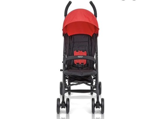 Poussette canne travelite rouge GRACO