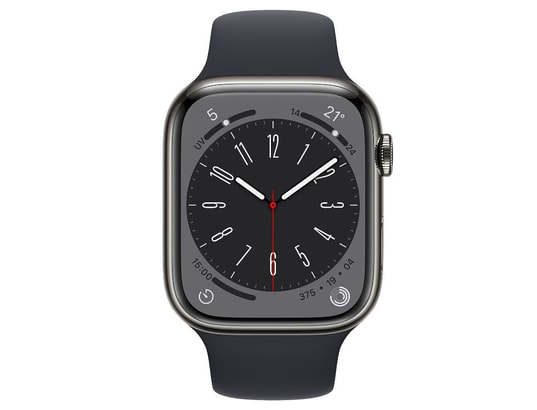 APPLE Montre connect e Apple Watch 8 Graph GPS CELL 45MM Mid Sport B Reg