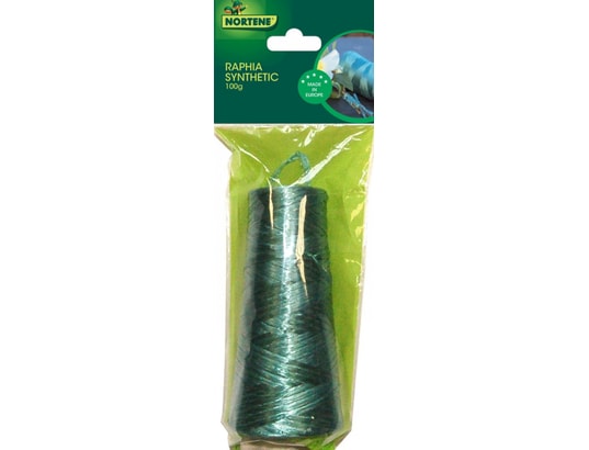 Raphia Synthétique Beige - Pelote De 100 Grammes, Environ 40 Mètres, Pour Loisirs Créatifs, Décoration, Emballage Cadeau