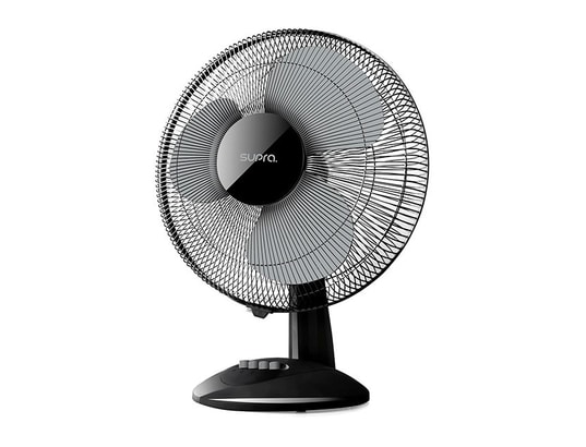 Ventilateur De Table Silencieux RADIOLA Ravel 340H – 3 Vitesses, Oscillation, Inclinaison – Pour Bureau Ou Salon