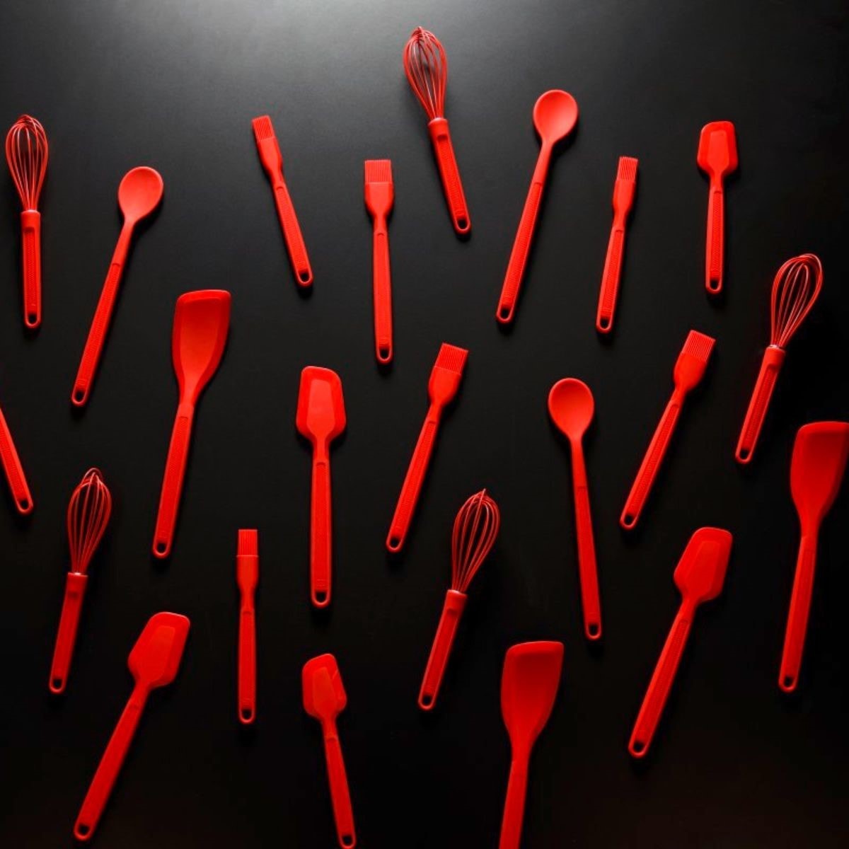Dr. Oetker Entonnoir Pliable Flexxibel Silicone Rouge – 8x8x10 Cm, Passe Au Lave-Vaisselle, Pratique Pour Cuisine Et Pâtisserie