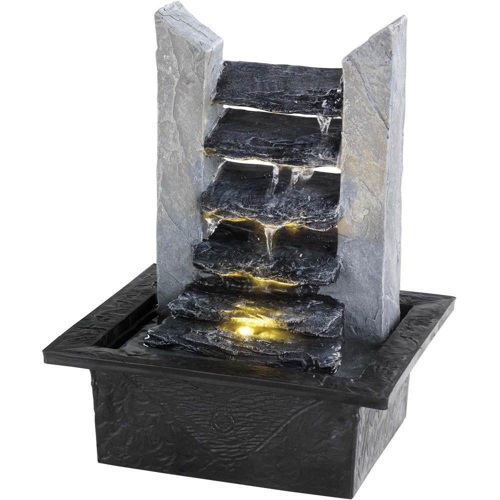 Fontaine extérieure en polyrésine avec led cascade modèle 1 LUMINEO 55685