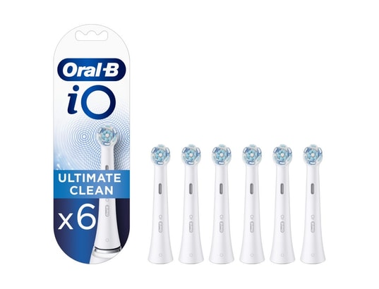 Lot De 4 Brossettes Oral-B IO Ultimate Clean - Têtes De Rechange Neuves Pour Brosse à Dent électrique
