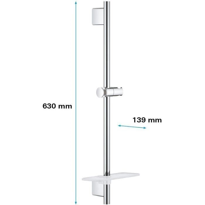 Rainshower Aqua Barre de douche 600 mm | GROHE