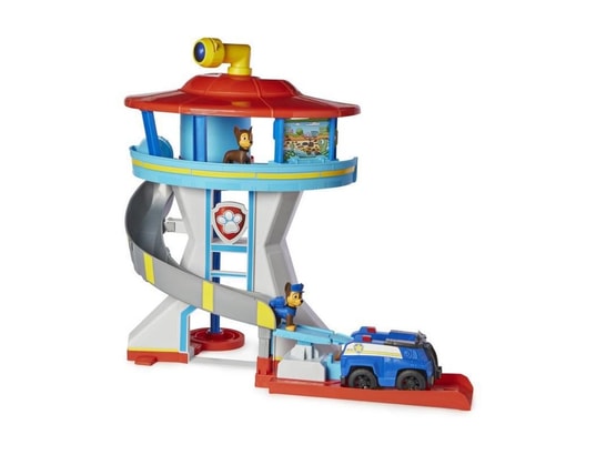 La pat' patrouille - tour de contrôle - 1 véhicule et 2 figurines
