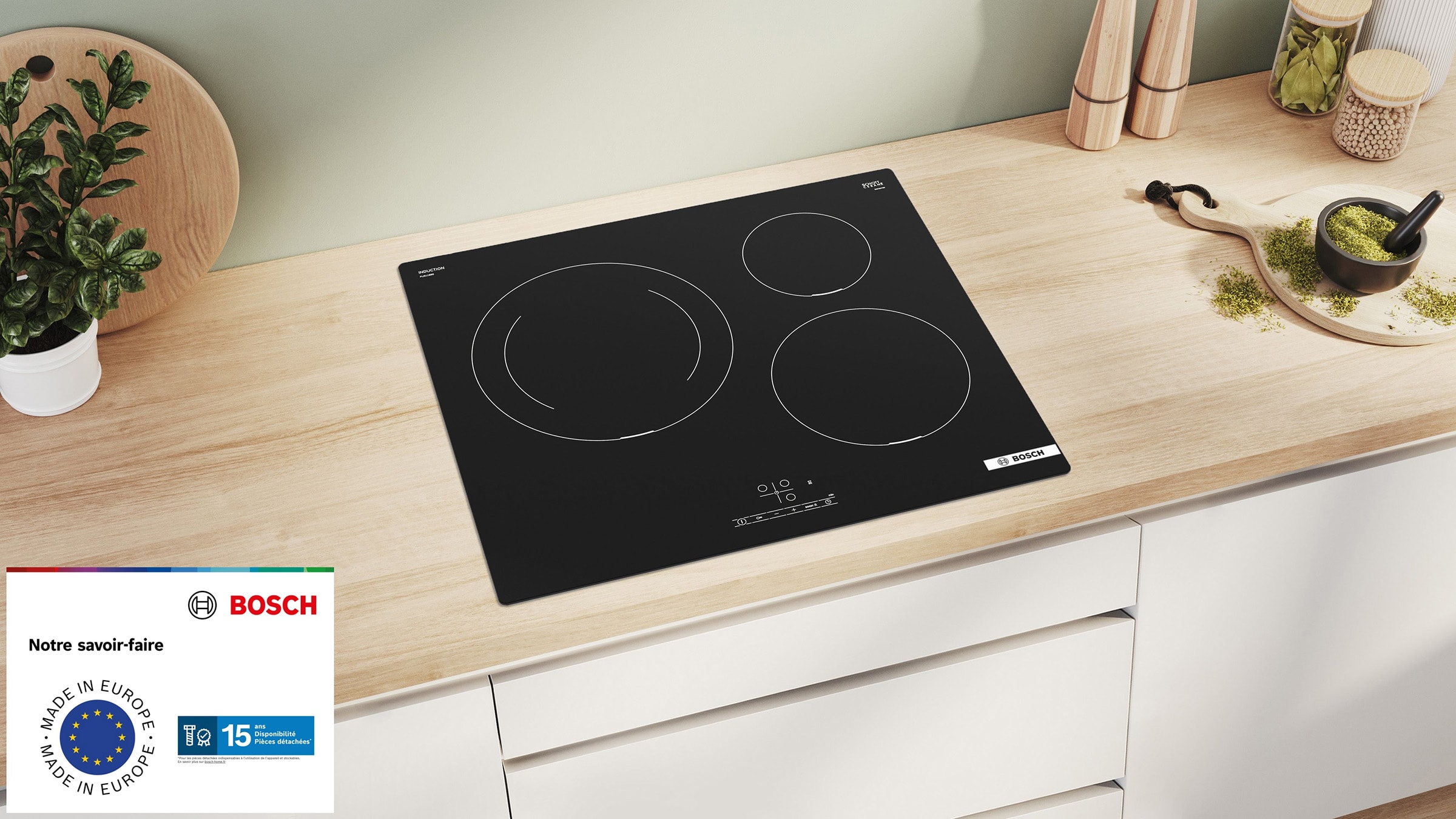 BOSCH PIJ611BB5E, Série 4, Foyer 28 cm Plaque induction Pas Cher — free download