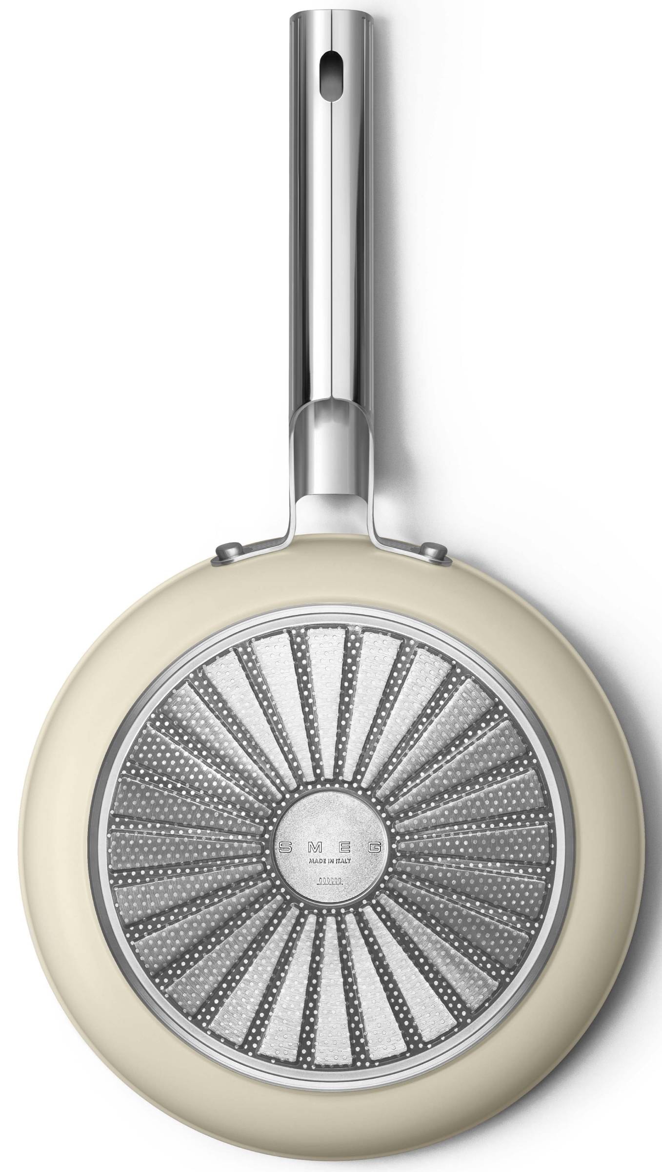 Smeg CKFS2011BLM Steelpan Zwart, Non-Stick, Aluminium, Gepatenteerde Base, 20cm