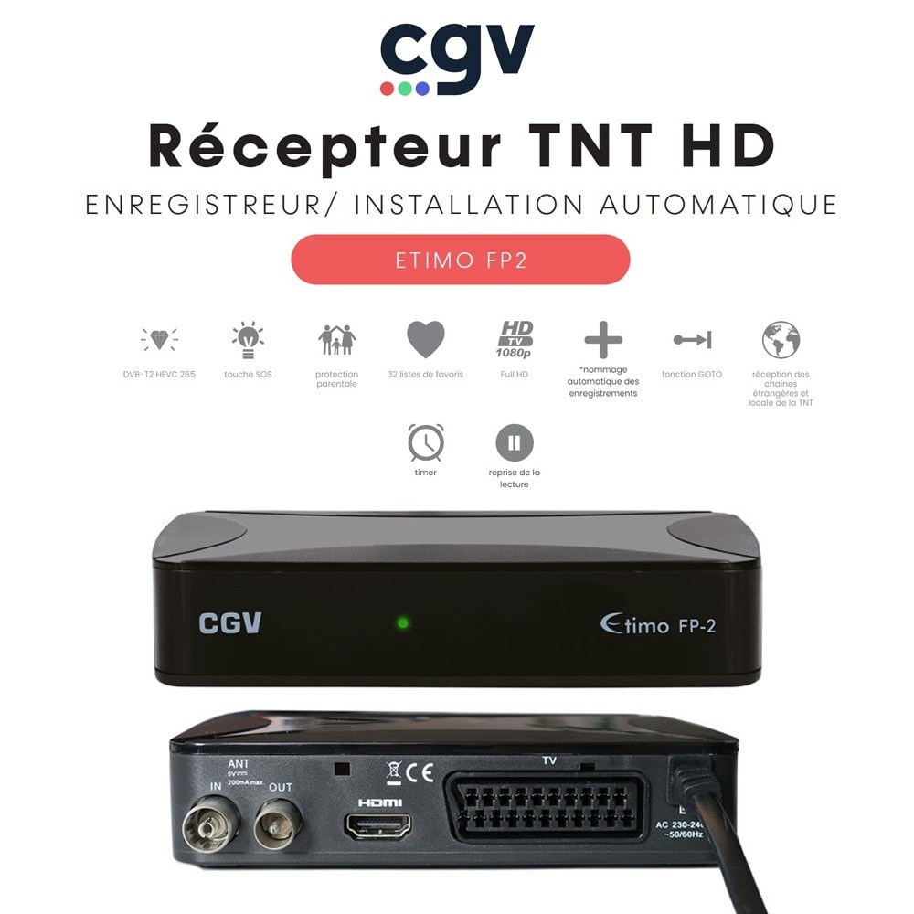 Antenne Cgv Ne Fonctionne Pas