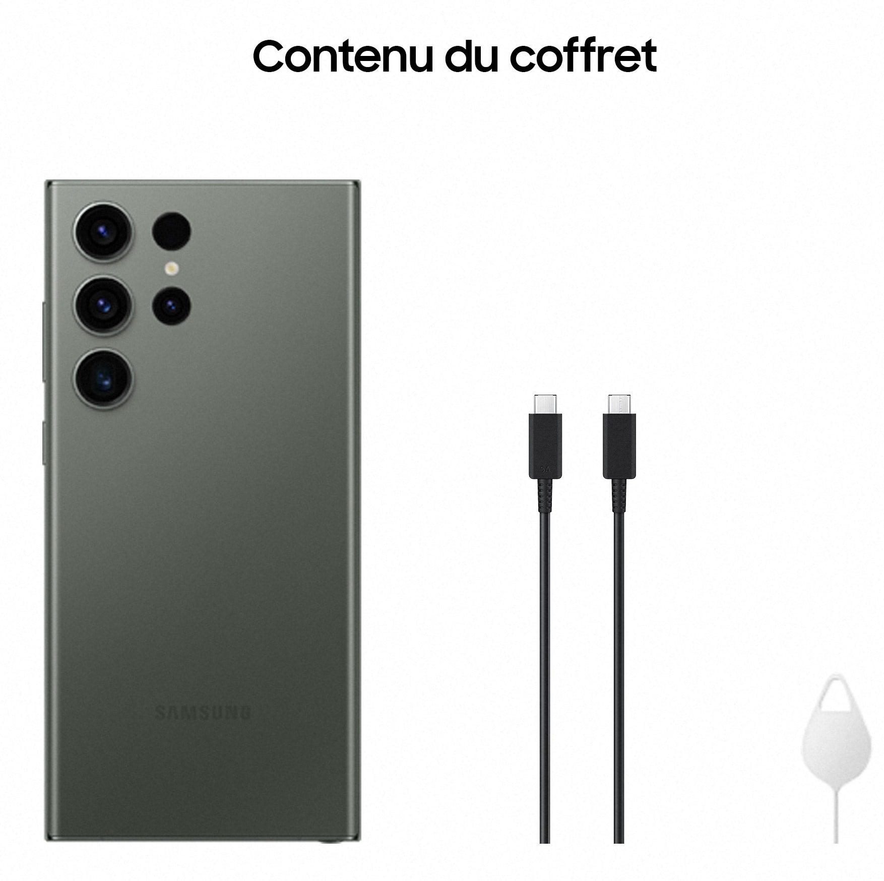 SAMSUNG Smartphone Galaxy S23 Ultra 512Gb Vert Pas Cher - Ubaldi.com