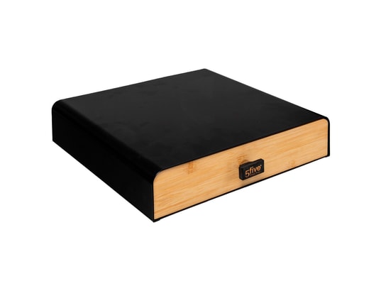 Porte-capsules Tiroir En Bambou Five Simply Smart - 34,5 X 30,5 X 8 Cm, Naturel - Rangement Capsules Café Pratique