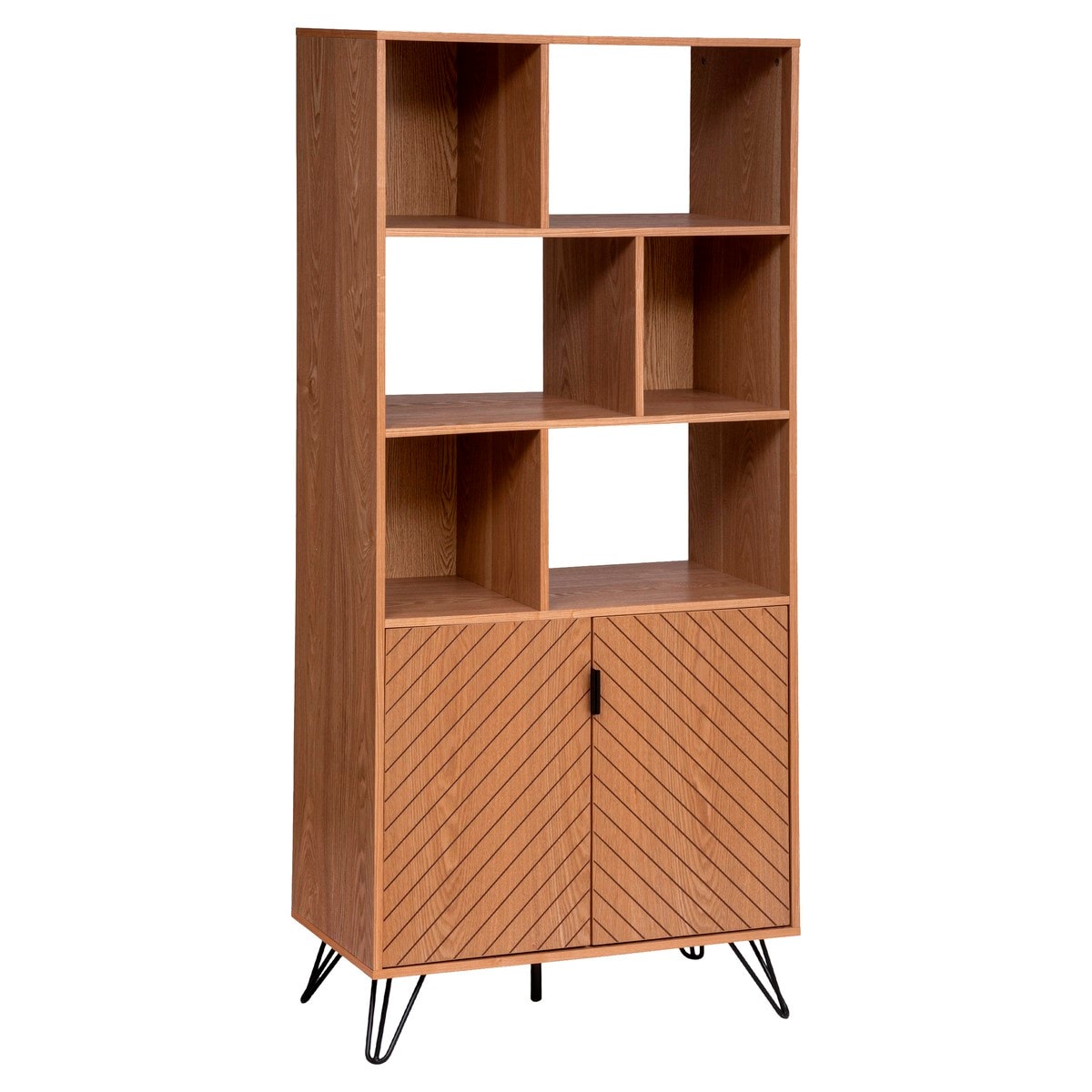 Biblioth que naomi 2 portes beige atmosphera ATMOSPHERA