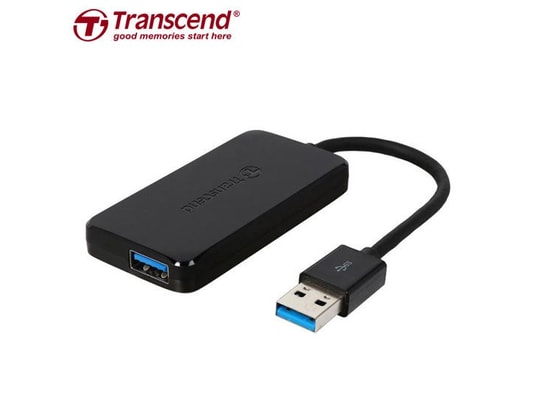 Transcend USB 3.0 4-Port Hub TS-HUB2K - Schneller USB Verteiler