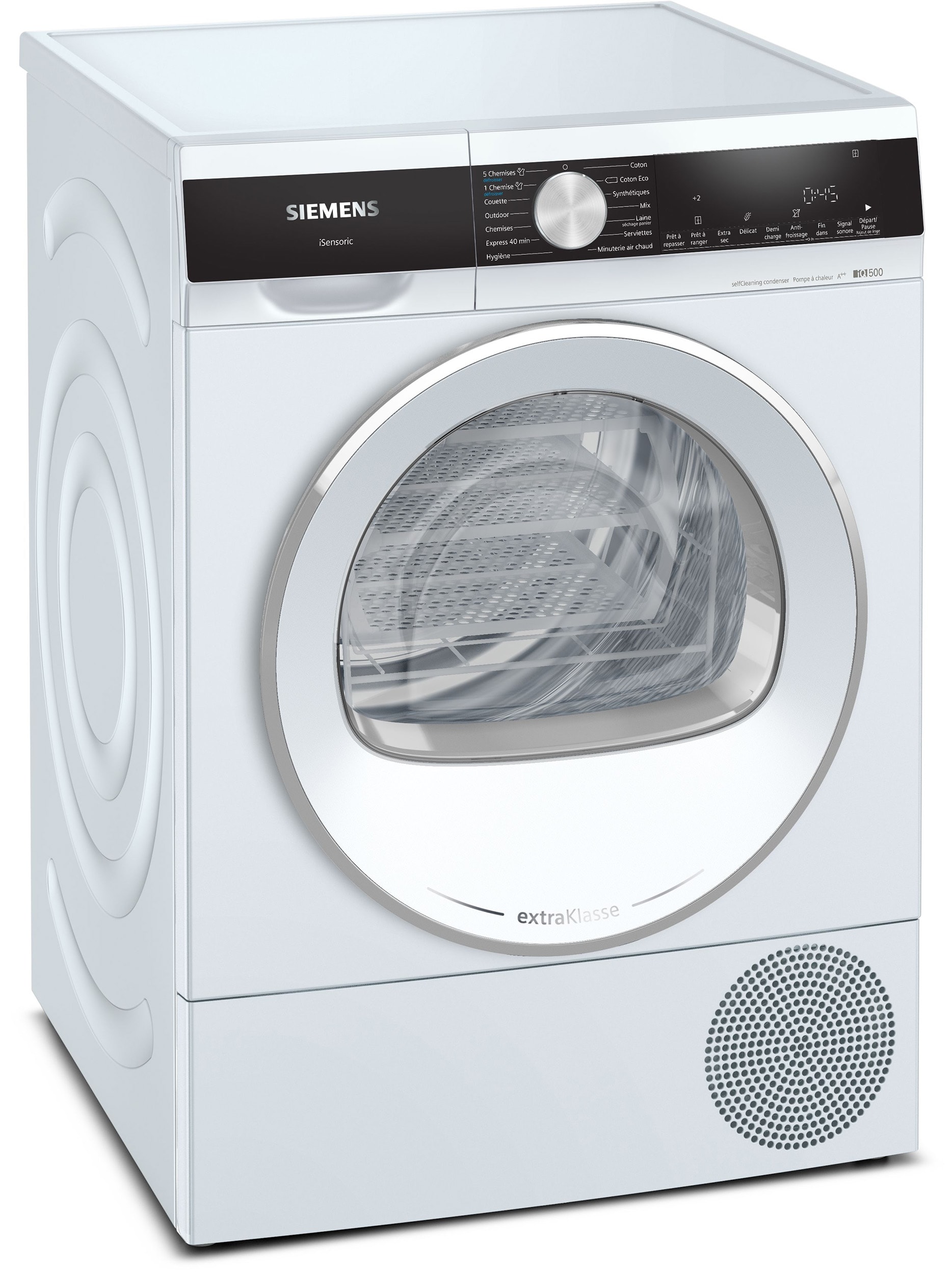 Sèche linge Condensation SIEMENS WQ45G2AMFR ExtraKlasse IQ500, 9kg Pompe à chaleur Pas Cher