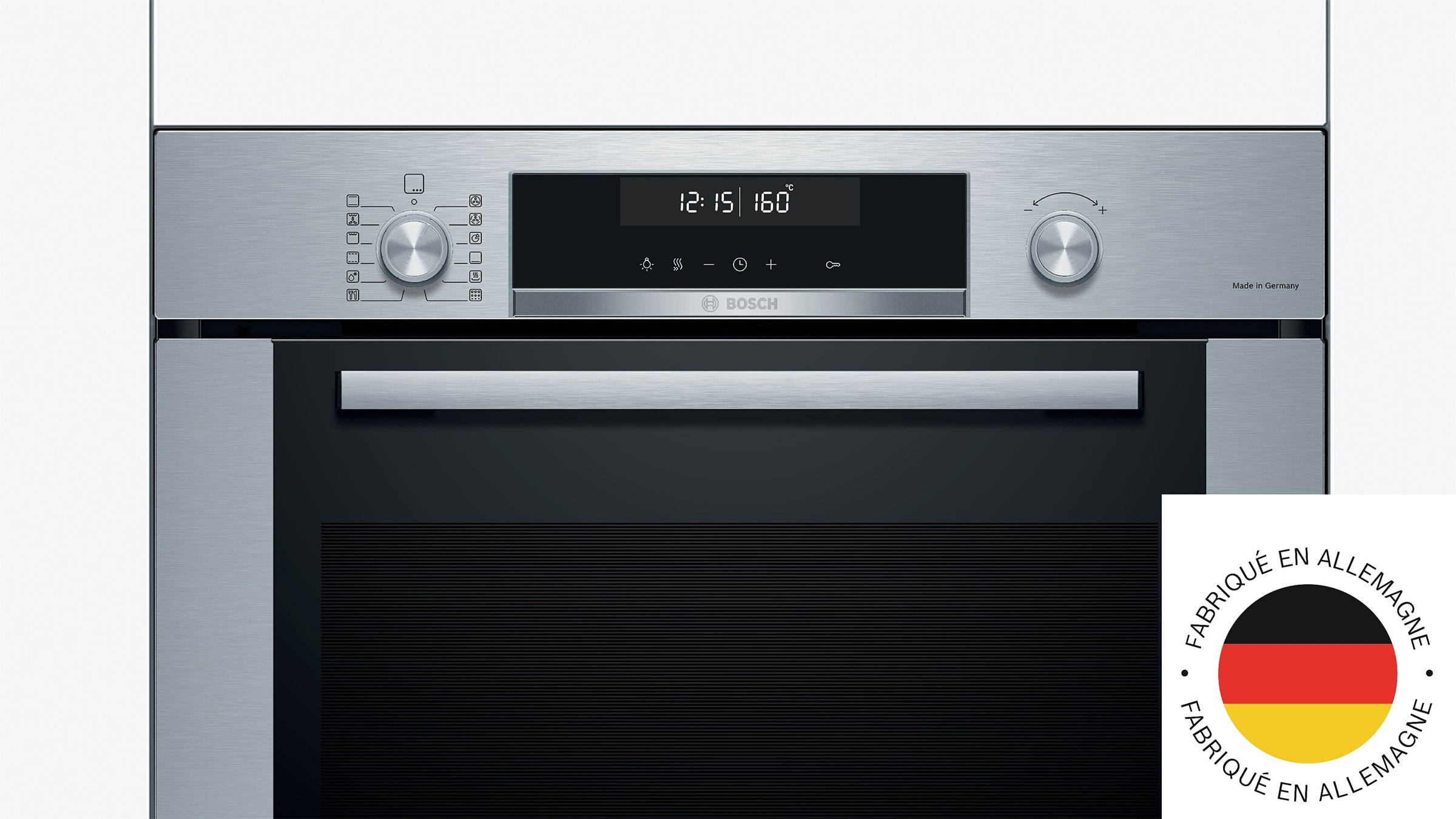 Four encastrable Pyrolyse Friteuse à air chaud - 72L - CBO65P80E0-BK - Noir - Classe A - Fours