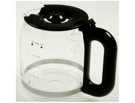 Verseuse Cafetière Russell Hobbs 1.5L Noire - Pièce De Rechange Compatible Plusieurs Modèles