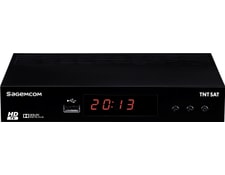 Pack Récepteur TV Satellite Servimat Full HD + Carte TNTSAT V6 + Câble HDMI - Réception Astra 19.2°E