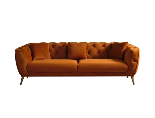 Housse De Canapé Extensible En Velours – Tailles 1 à 5 Places, Polyester/élasthanne, Protection Et Décoration