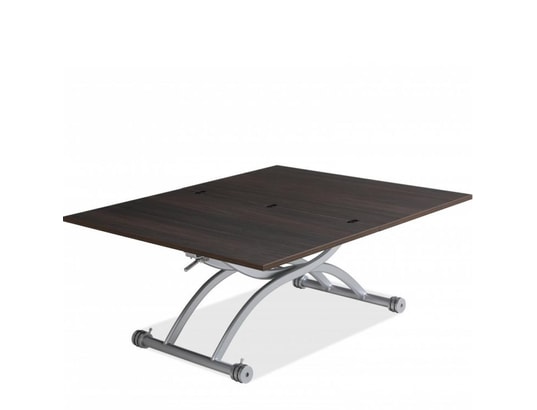 Table Basse Relevable Higher Paris Prix – Bois Vintage, Hauteur 57-114 Cm