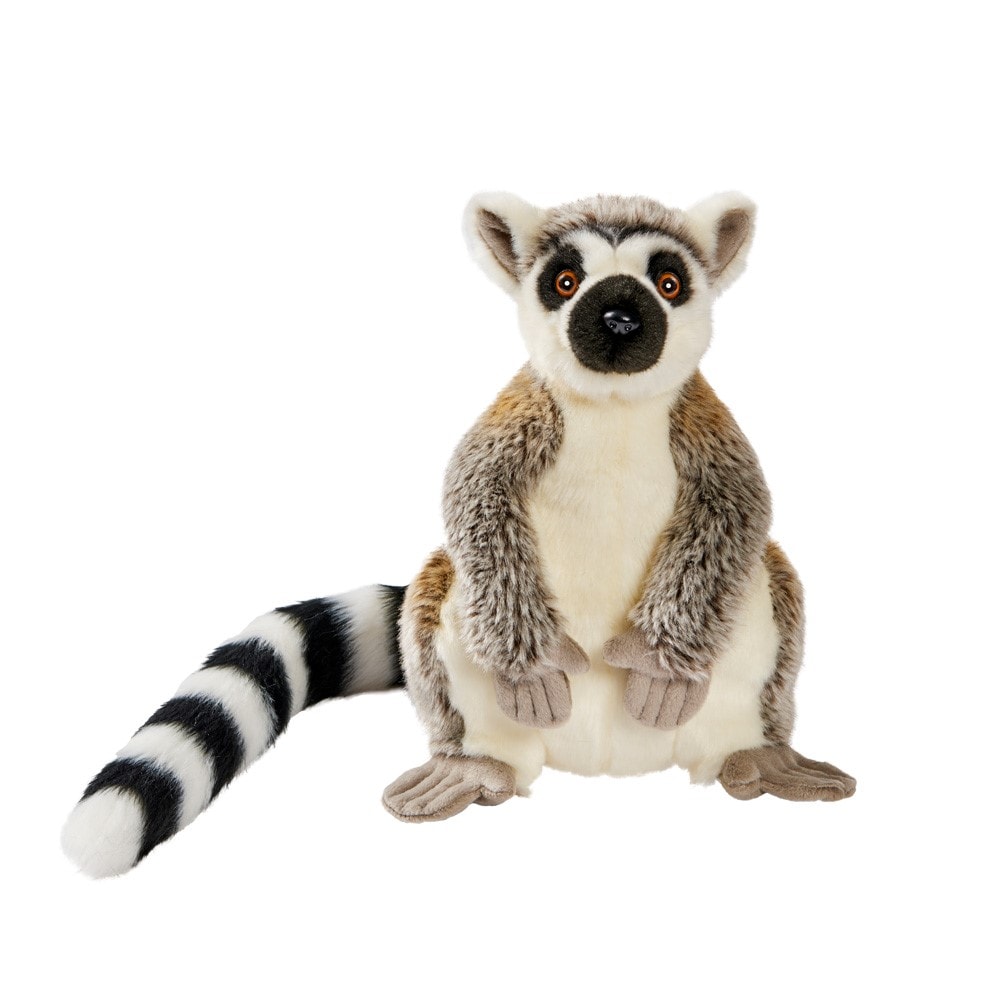 Peluche lemurien de madagascar 28cm ANIMA