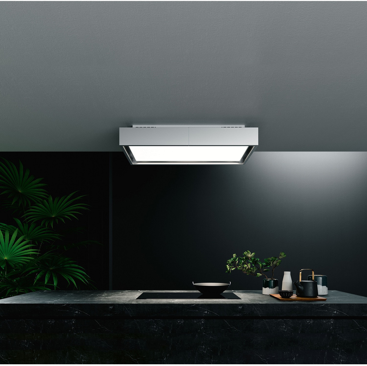 Hotte Encastrable Plafond Avec Tlcommandenull