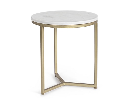 Table basse BIZZOTTO Table Basse Phoenix Plateau En Marbre Pas Cher