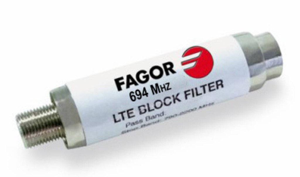 Filtre LTE 5G Intérieur Johansson 6023C48 - Canal 48, Connecteur F, Pour Suppression Interférences TNT