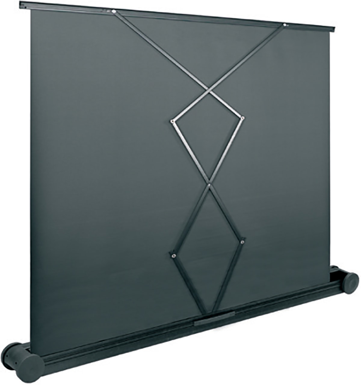 Écran De Projection Mobile Oray Butterfly - Format 4/3, 147x196 Cm - Surface Blanche Mat, Dos Noir