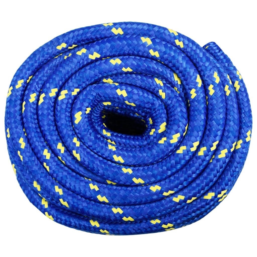 Corde Levage 2400kg VidaXL Corde Bateau 25m Polypropylène 20mm - 2400kg Résistance - Pour Amarrage Et Gréement Amarrage Bateau