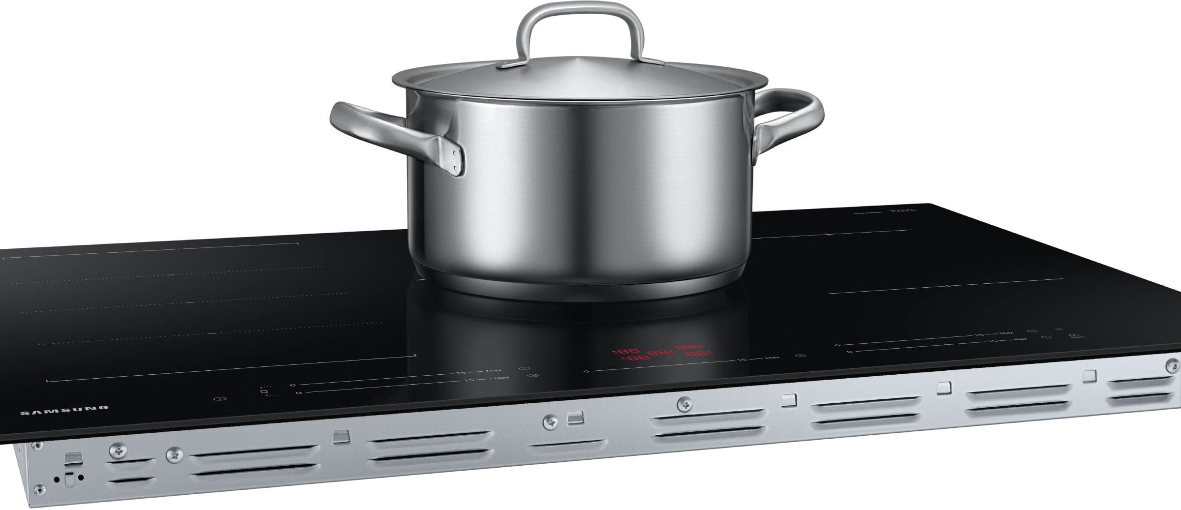 SAMSUNG NZ85C6057FK, 5 foyers, 80 cm, 7400w Plaque induction Pas Cher