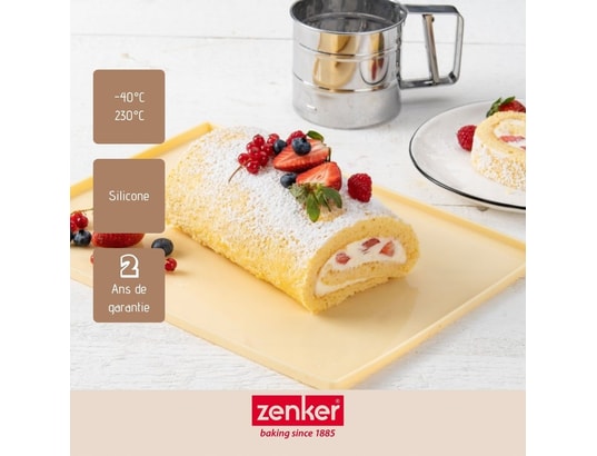 Moule En Silicone Rectangle 34x24 Cm – Pour Gâteaux, Pâtisseries, Antiadhésif, Supporte -40°C à +230°C