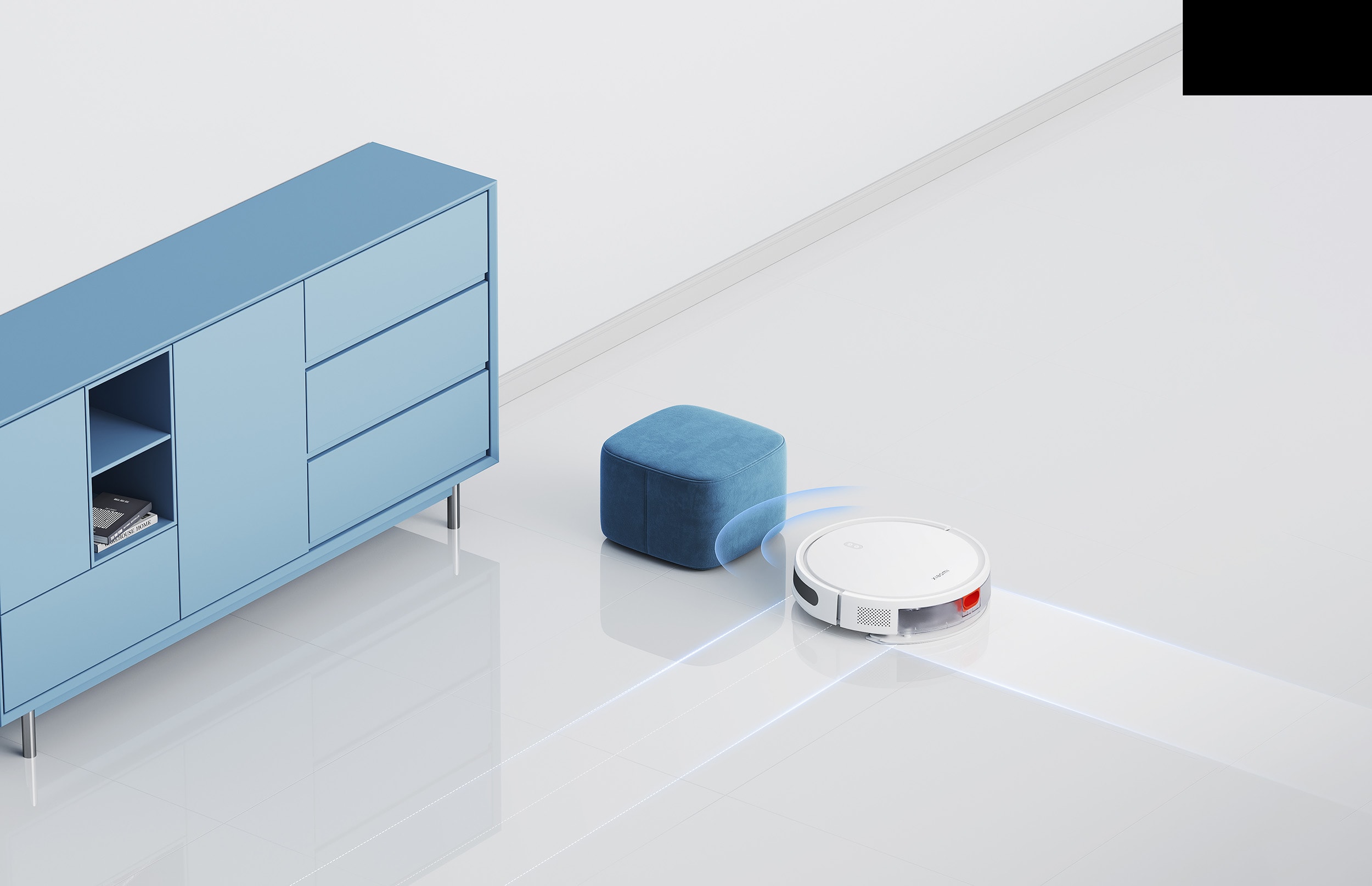 Aspirateur robot XIAOMI Xiaomi Robot Vacuum E12 EU Pas Cher - UBALDI.com