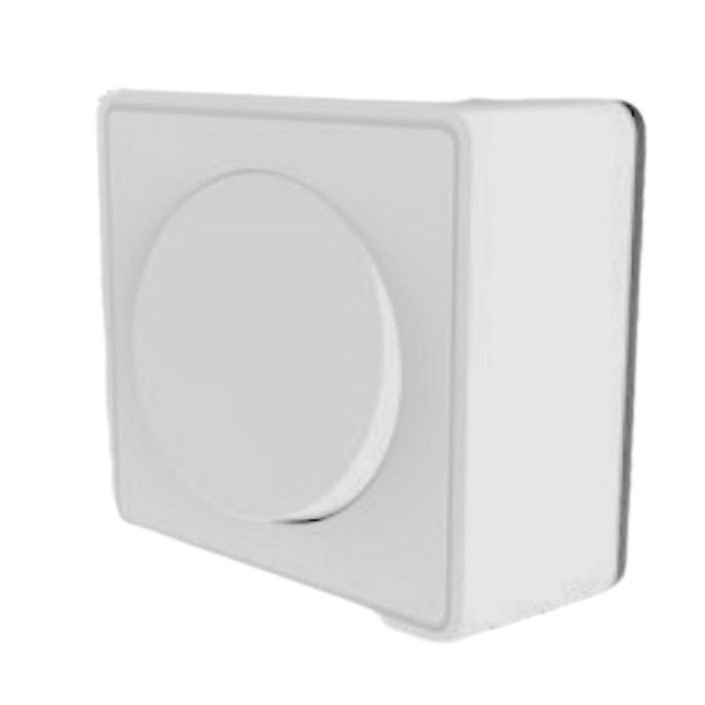 Interrupteur Va-et-vient Double Titanium Artezo - Design Moderne, Finition Mate - Bornes Automatiques Sans Outil