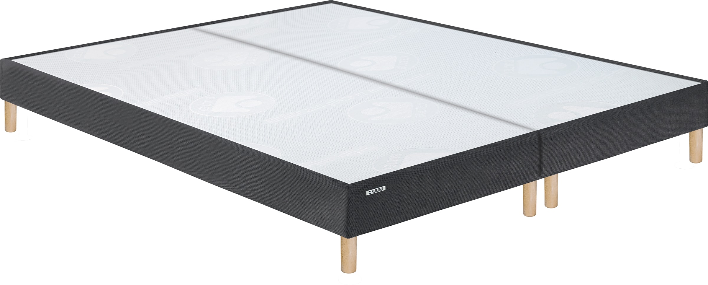 Sommier tapissier Bultex MEDIO Confort Medium Morphologique 160x200 avec 2 sommiers