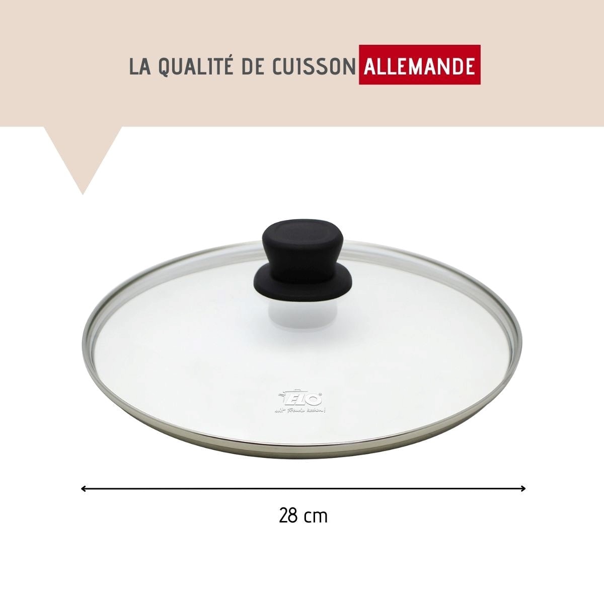 Poêle Antiadhésive I Diamètre - 28 Cm I Poêles À Frire Bono I Poêle En Aluminium I Cuisinières