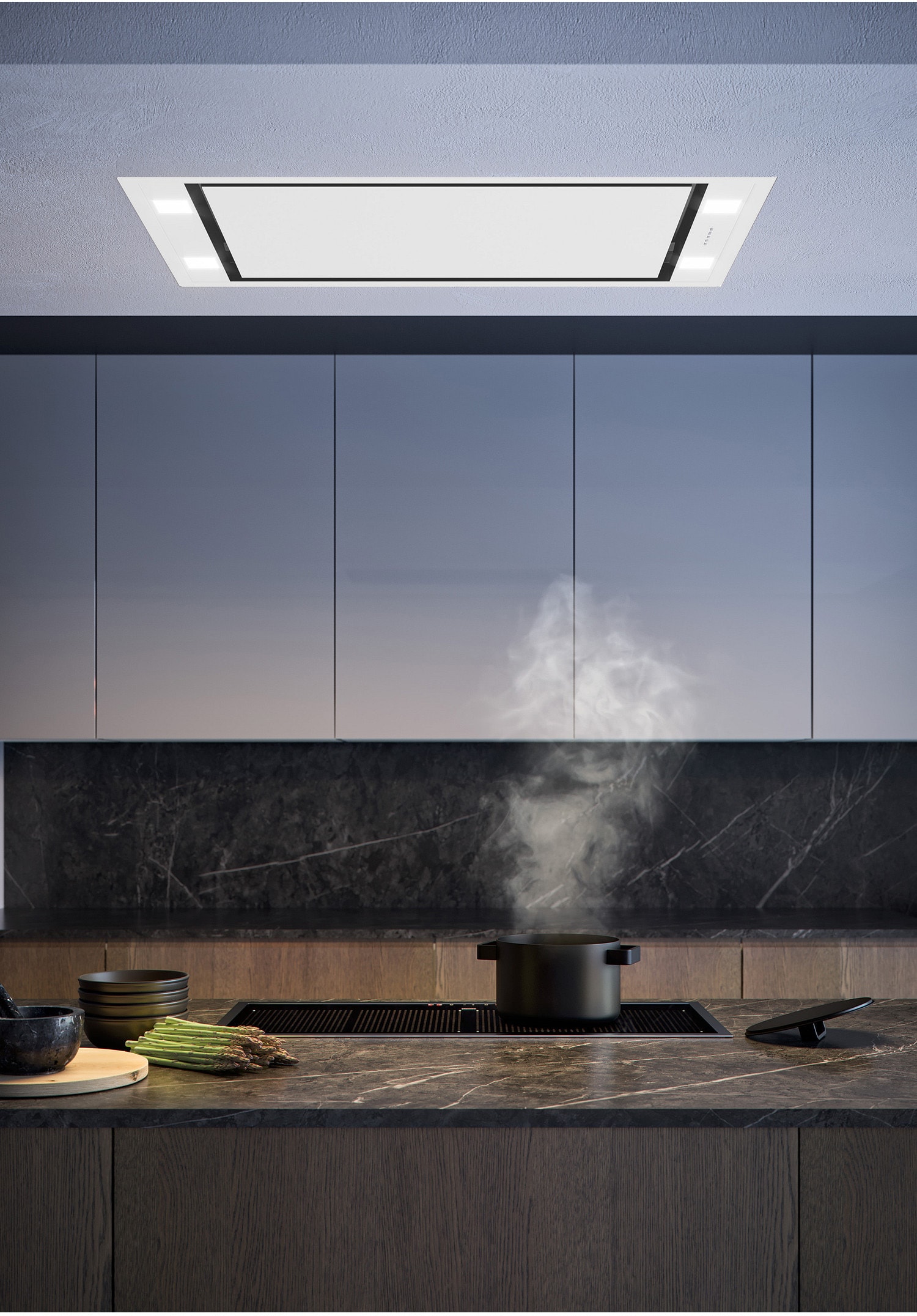 Hotte Encastrable Plafond Avec Tlcommandenull