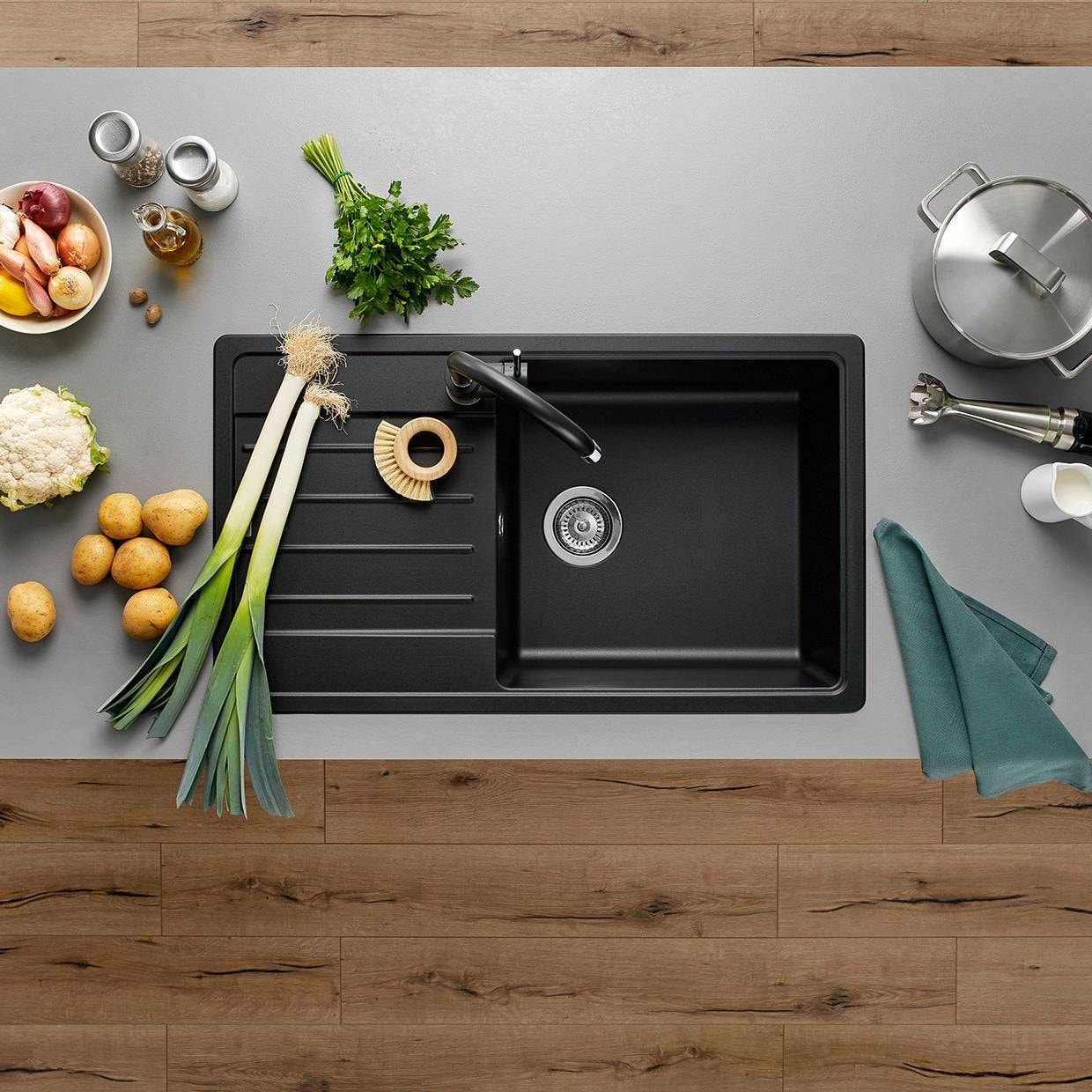 Blanco Evier à encastrer 60cm silgranit - 525932