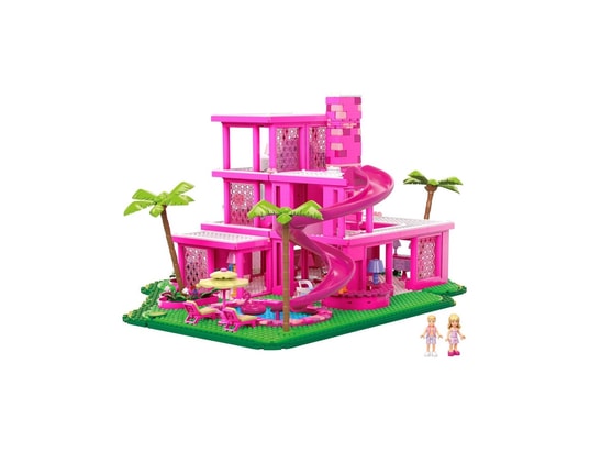 Barbie the movie jeu de construction mega la maison de reve de barbie MATTEL Pas Cher UBALDI