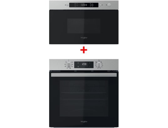 Four encastrable pyrolyse WHIRLPOOL OMR559RR0X + MBNA900X Pas Cher