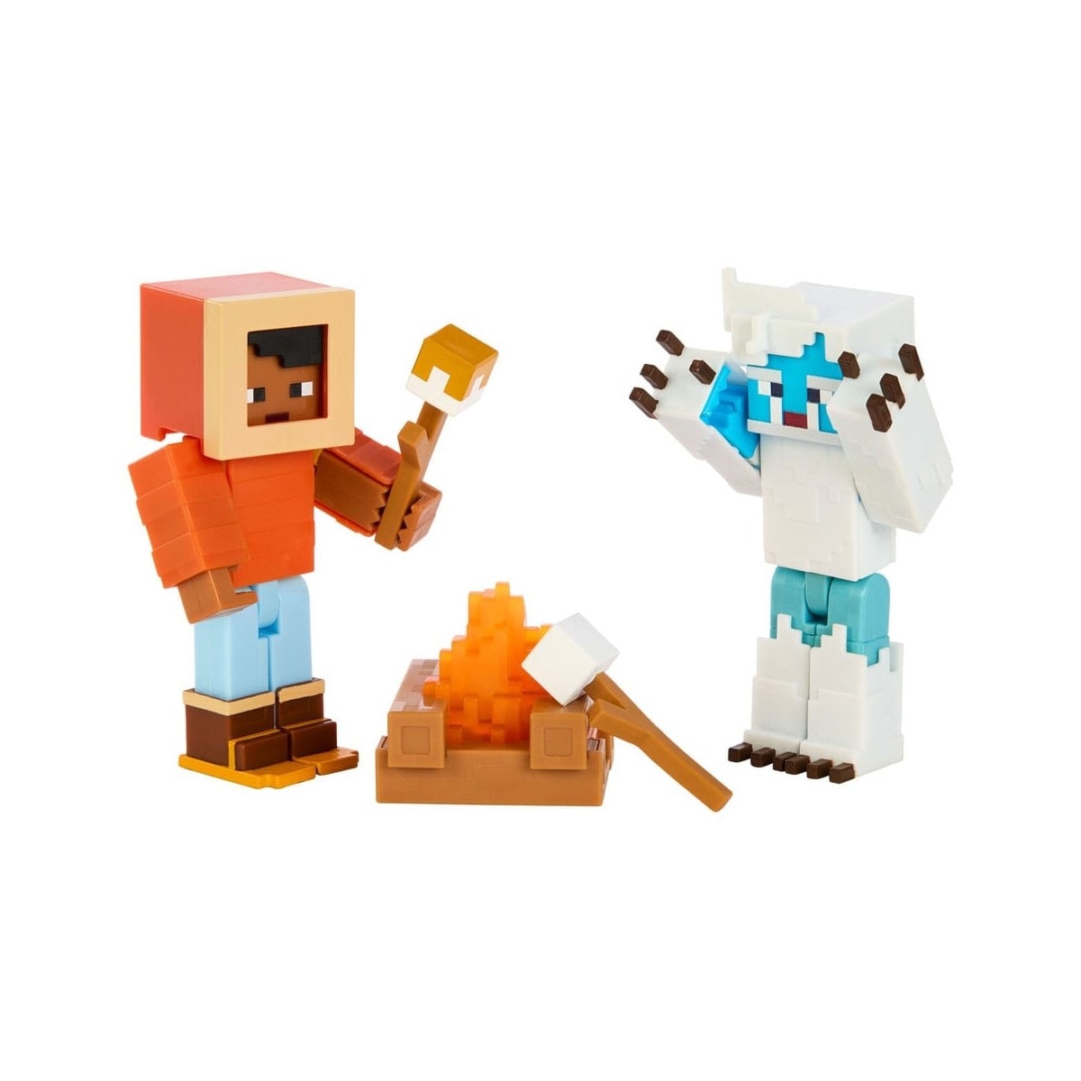 Minecraft creator series figurines terreur du yeti de mont enderwood 8 cm MATTEL Pas Cher UBALDI