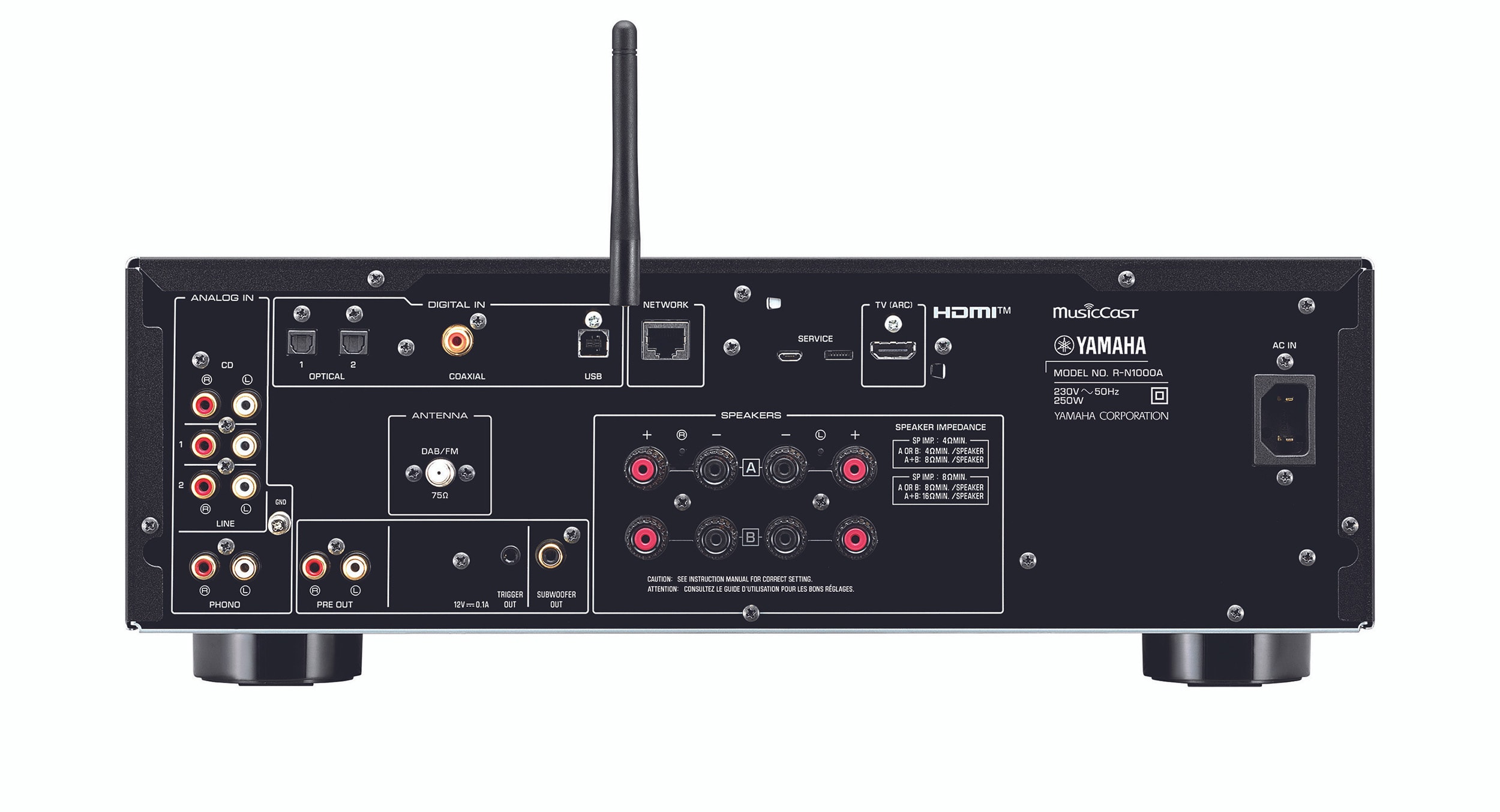 CHAINE HIFI PLATINE Ampli 2X35W Tuner Enceintes Trois Voies EUR 250,00