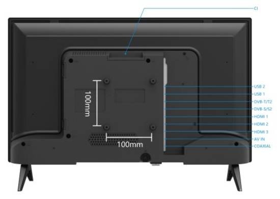 Telecomando per Smart Tech TV 32HA10T3 32HA10V3 43QA20V3 43UA10V3 43UA20T3 50UA10V3