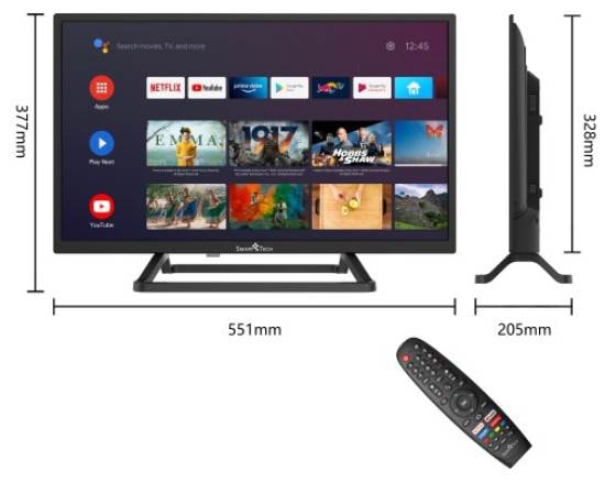 Télécommande De Remplacement Pour Smart Tech 24HA10T3 - Neuf Sous Emballage - Compatible Avec Divers Appareils
