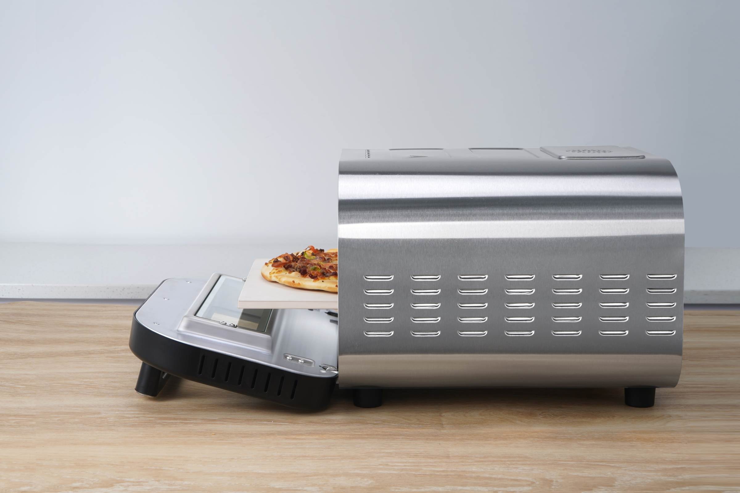 Four à Pizza PIZZA.PRO1700 - 1700W - Pierre 32cm - Cuisson 2min - Thermostat 80-400°C