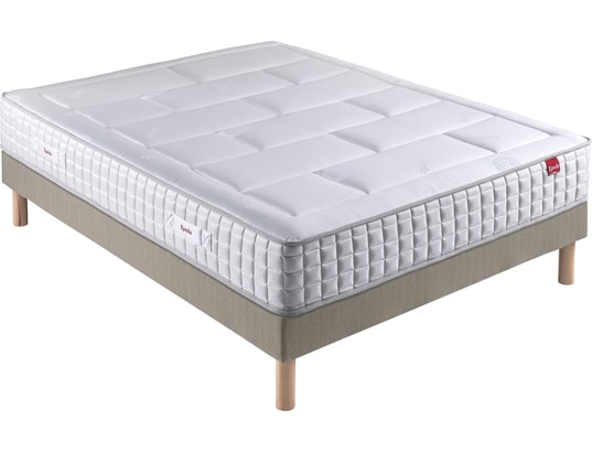 Matelas + sommier Ressorts 140x190 cm EPEDA SPLENDIDE 3 EN 1 Matelas + sommier Ressorts 140x190 cm EPEDA SPLENDIDE 3 EN 1